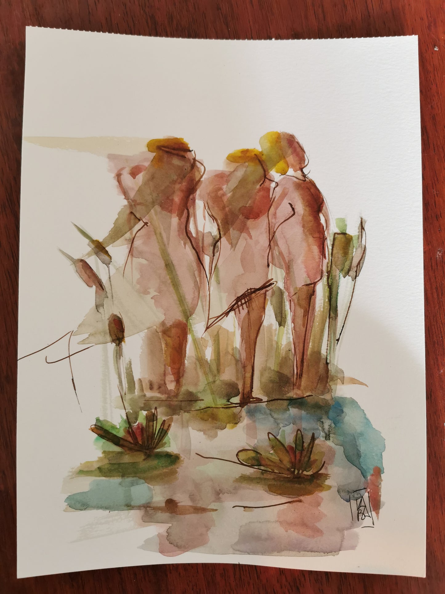 femmes et reflet