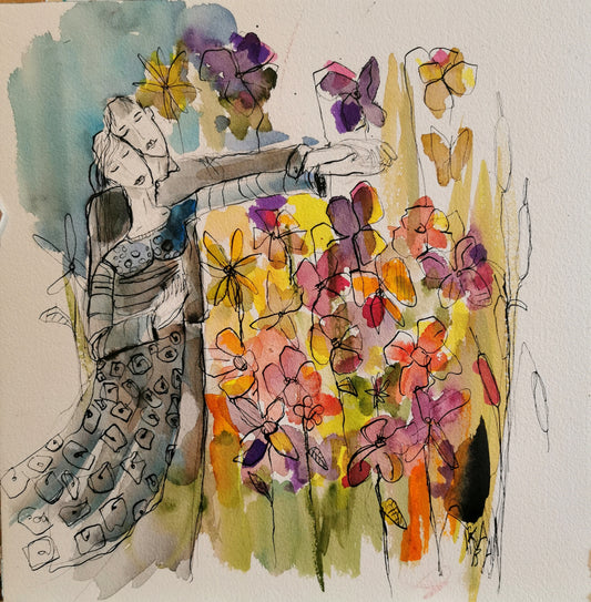 La danse "flower"