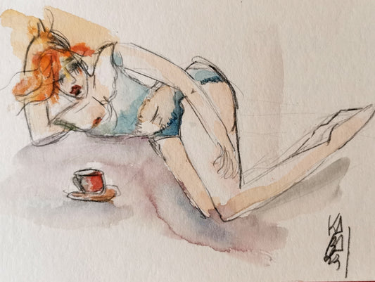 Un café au lit