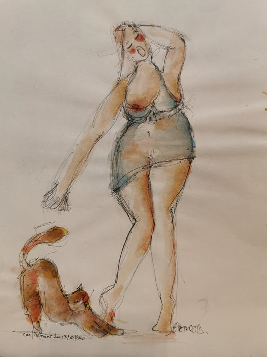 Elle s'étire