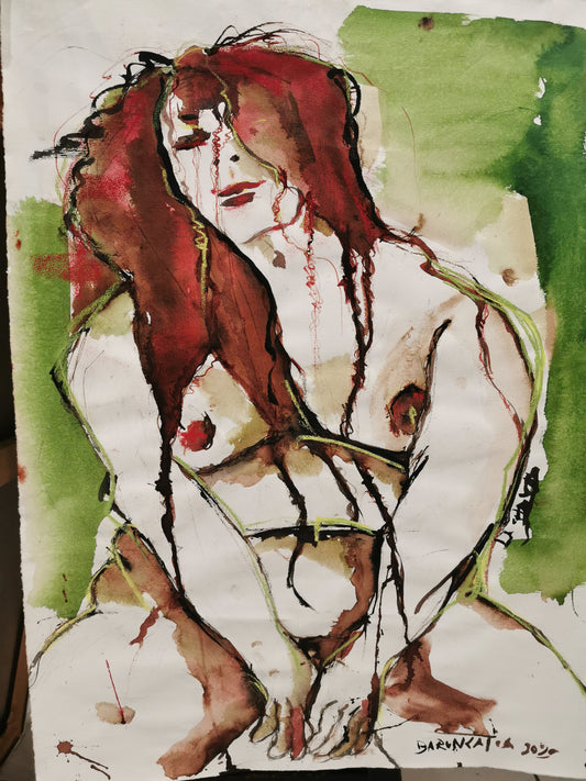 femme rousse