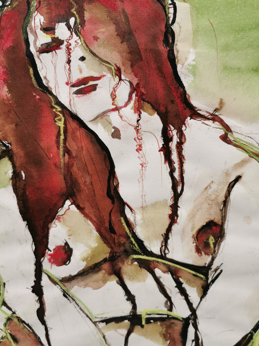 femme rousse
