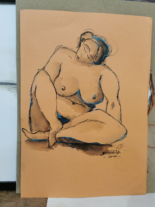 les yeux fermés