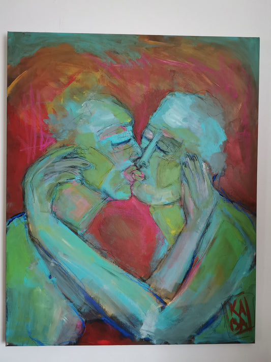 Le baiser bleu